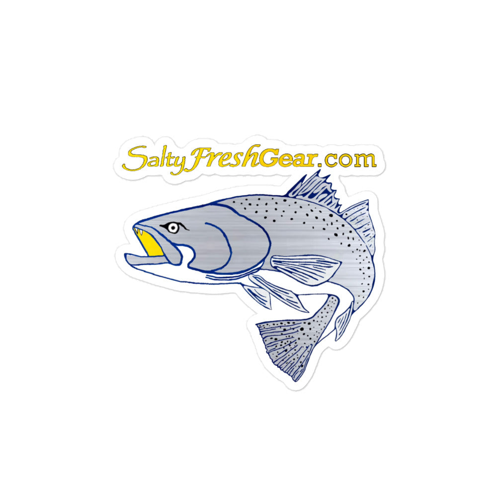 Sea Trout Bubble-free sticker