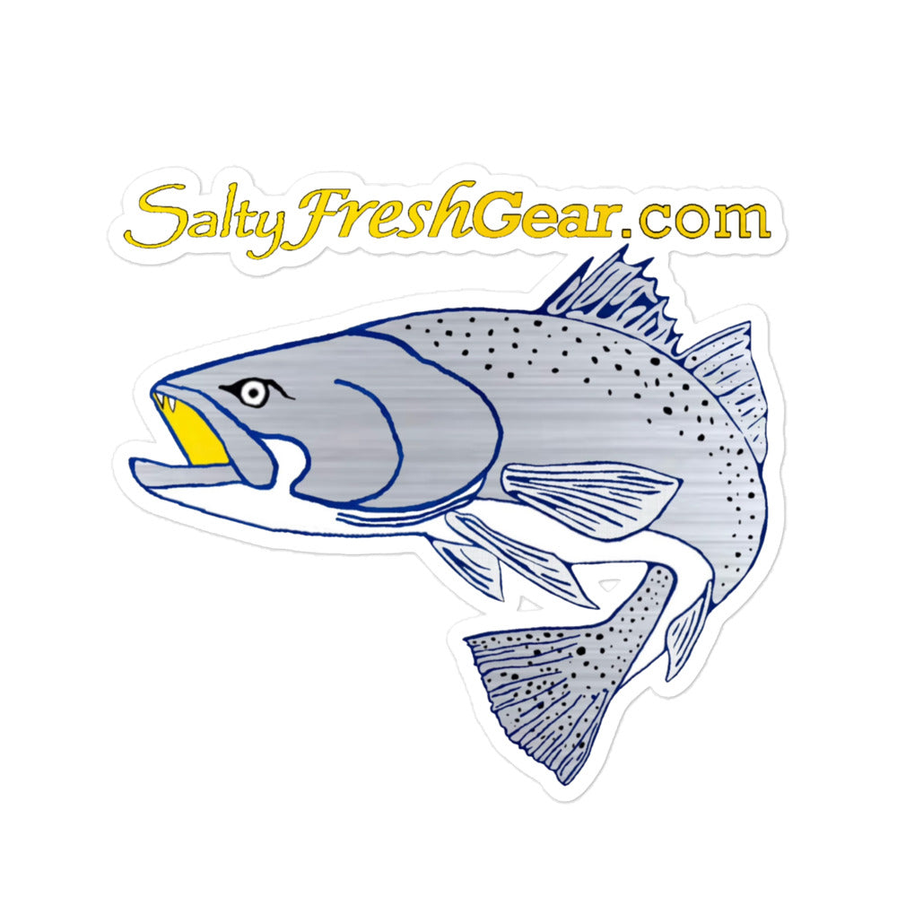 Sea Trout Bubble-free sticker