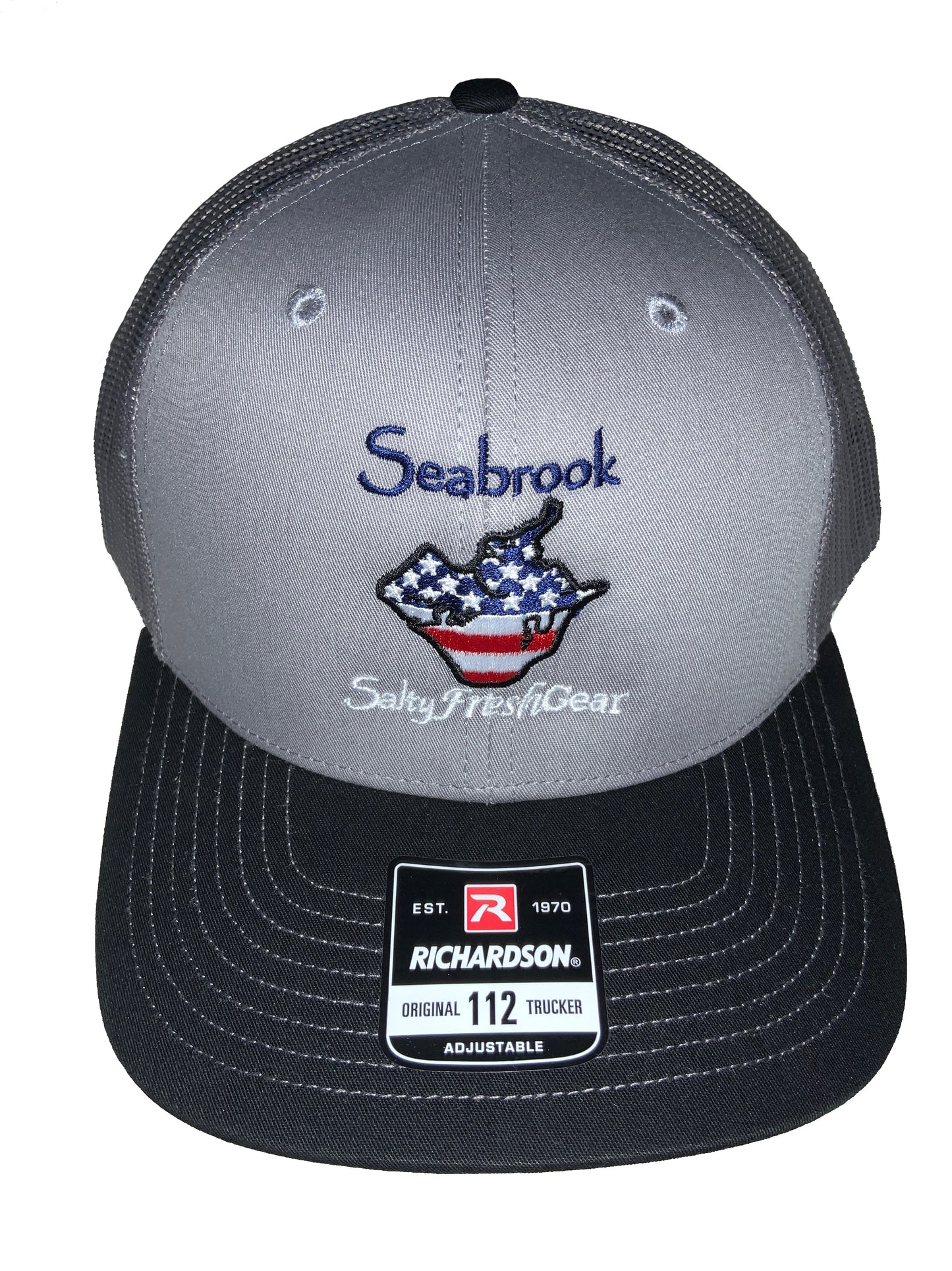 Seabrook Island Stars and Stripes Richardson 112 Hat.