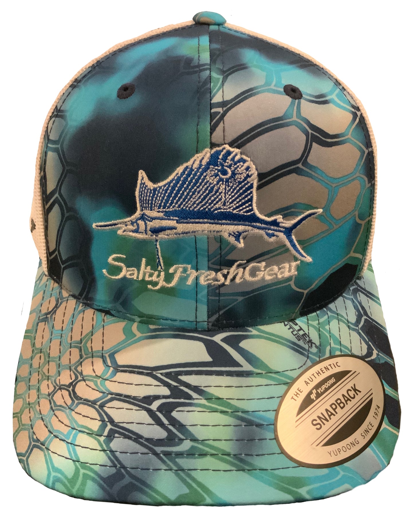 South Carolina Sailfish Kryptek Pontus Trucker Cap