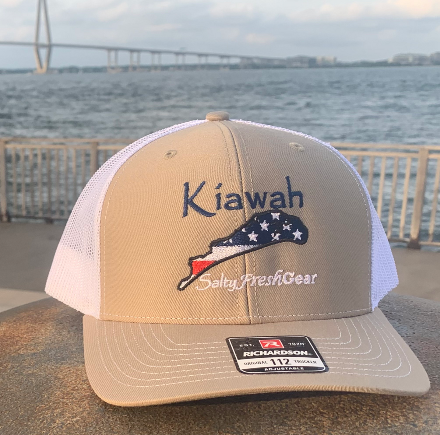 Kiawah Island Stars and Stripes Richardson 112 Hat