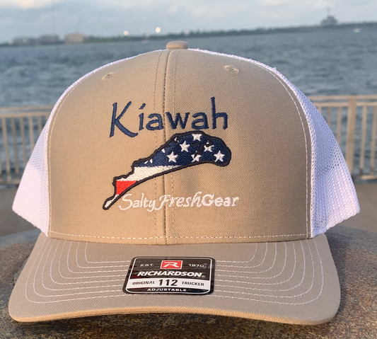 Kiawah Island Stars and Stripes Richardson 112 Hat