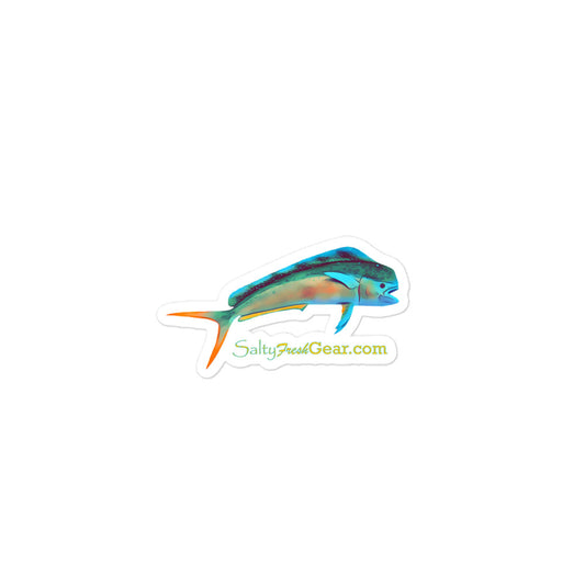 Mahi Mahi Bubble-free sticker