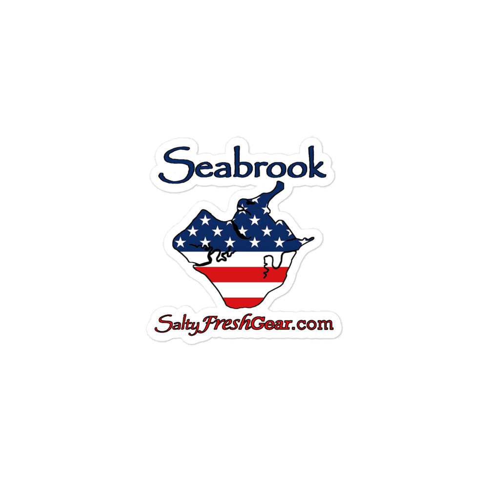 Seabrook Island Bubble-free sticker