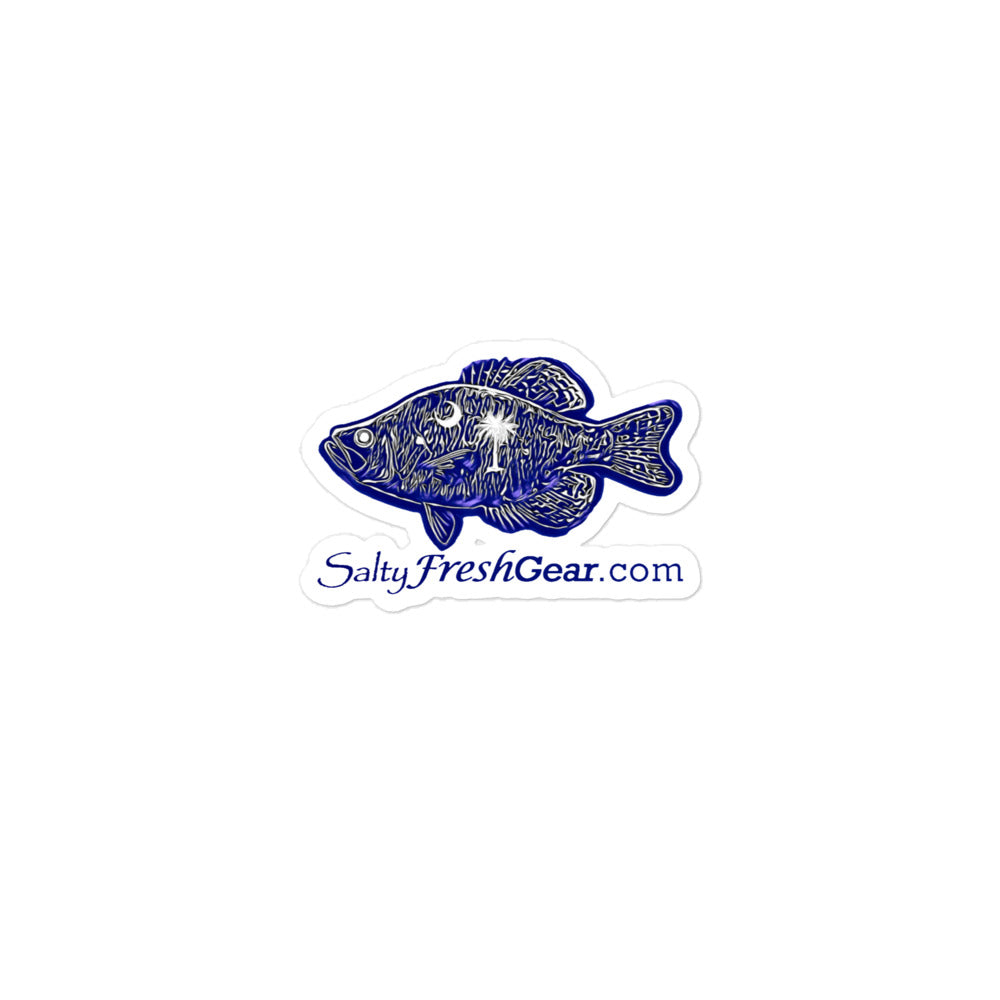 South Carolina Crappie Bubble-free sticker