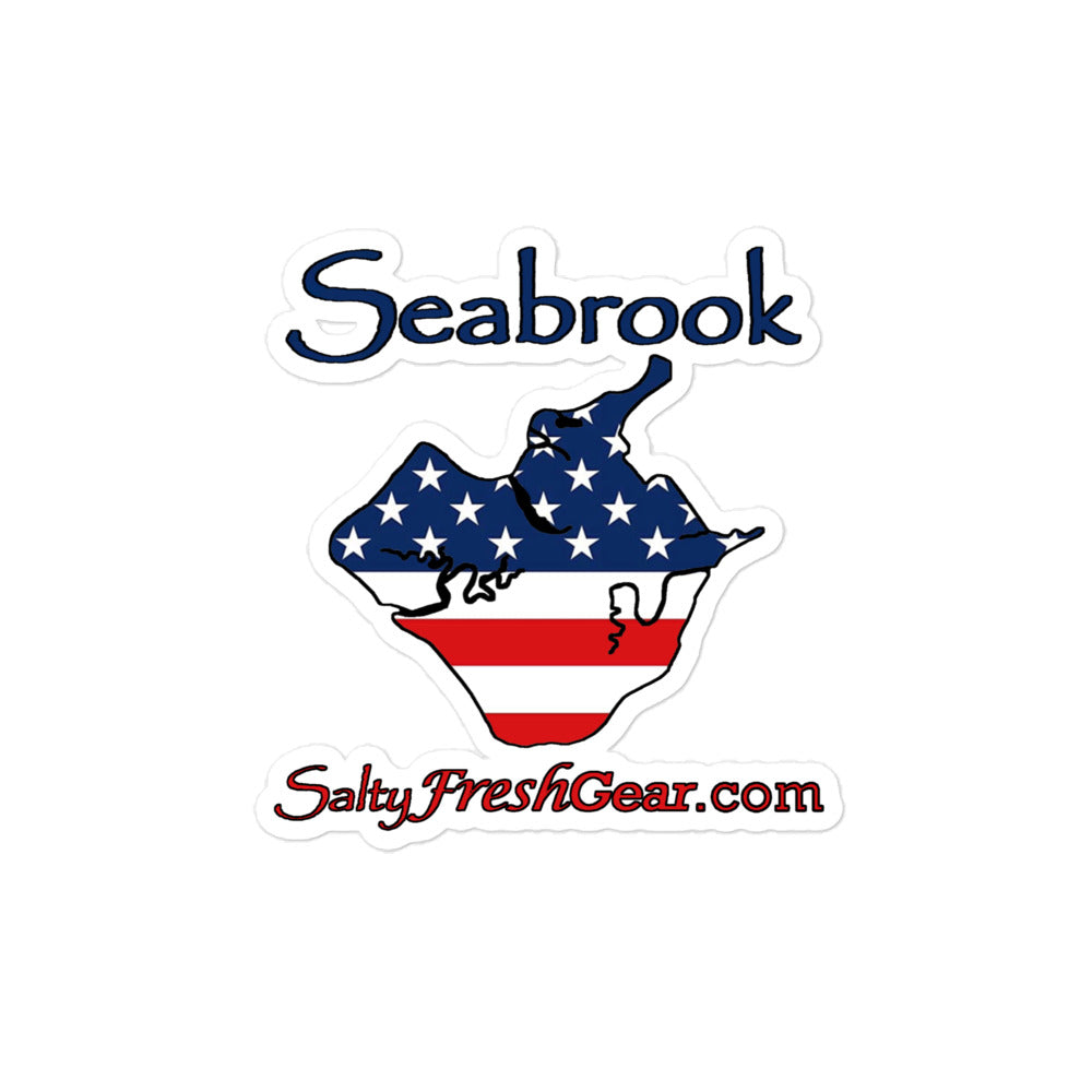 Seabrook Island Bubble-free sticker