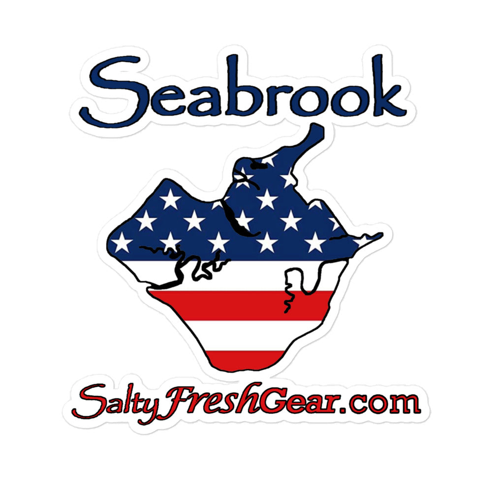 Seabrook Island Bubble-free sticker