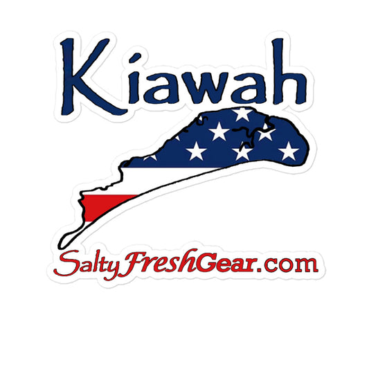 Kiawah Island Bubble-free sticker