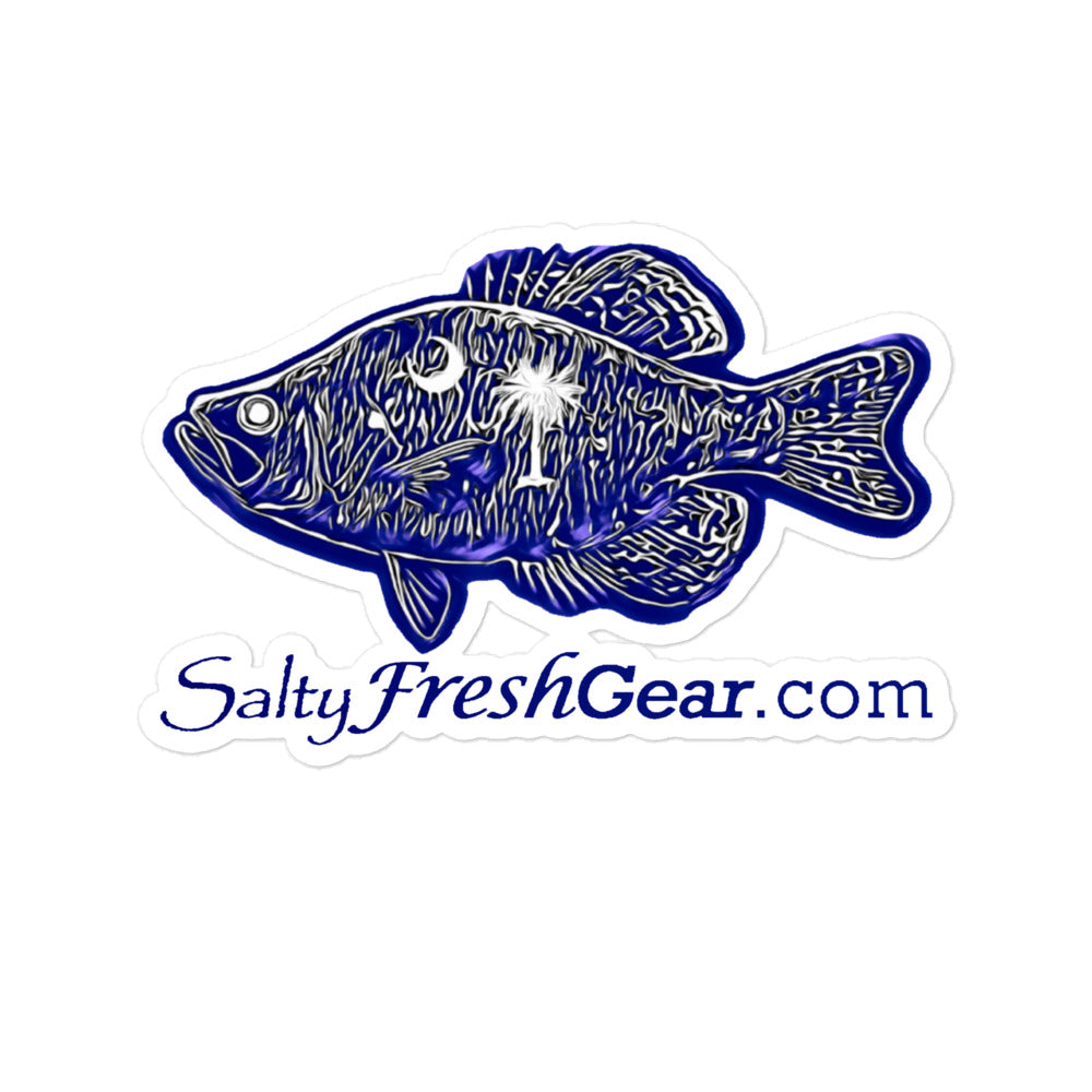 South Carolina Crappie Bubble-free sticker