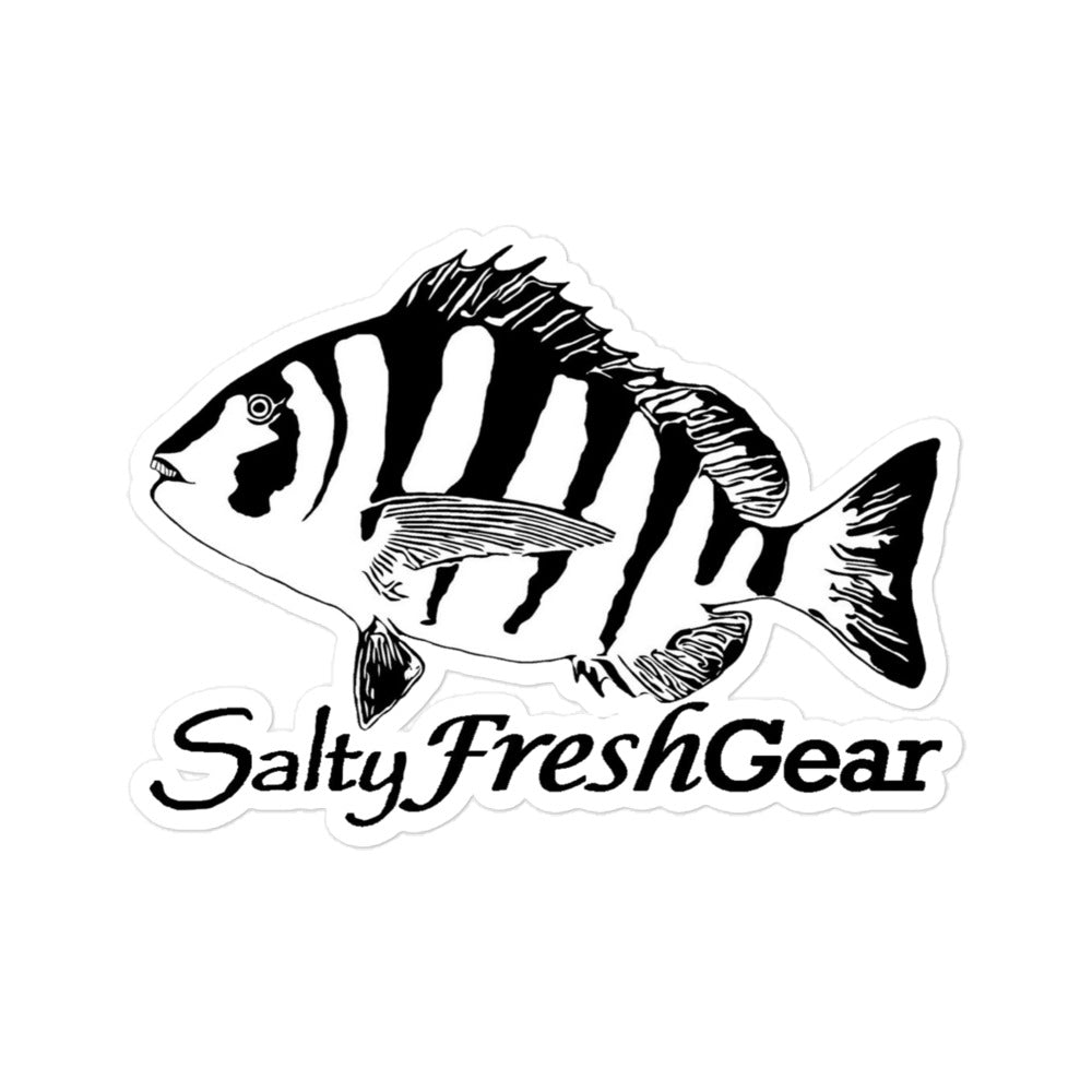 Sheepshead Bubble-free stickers