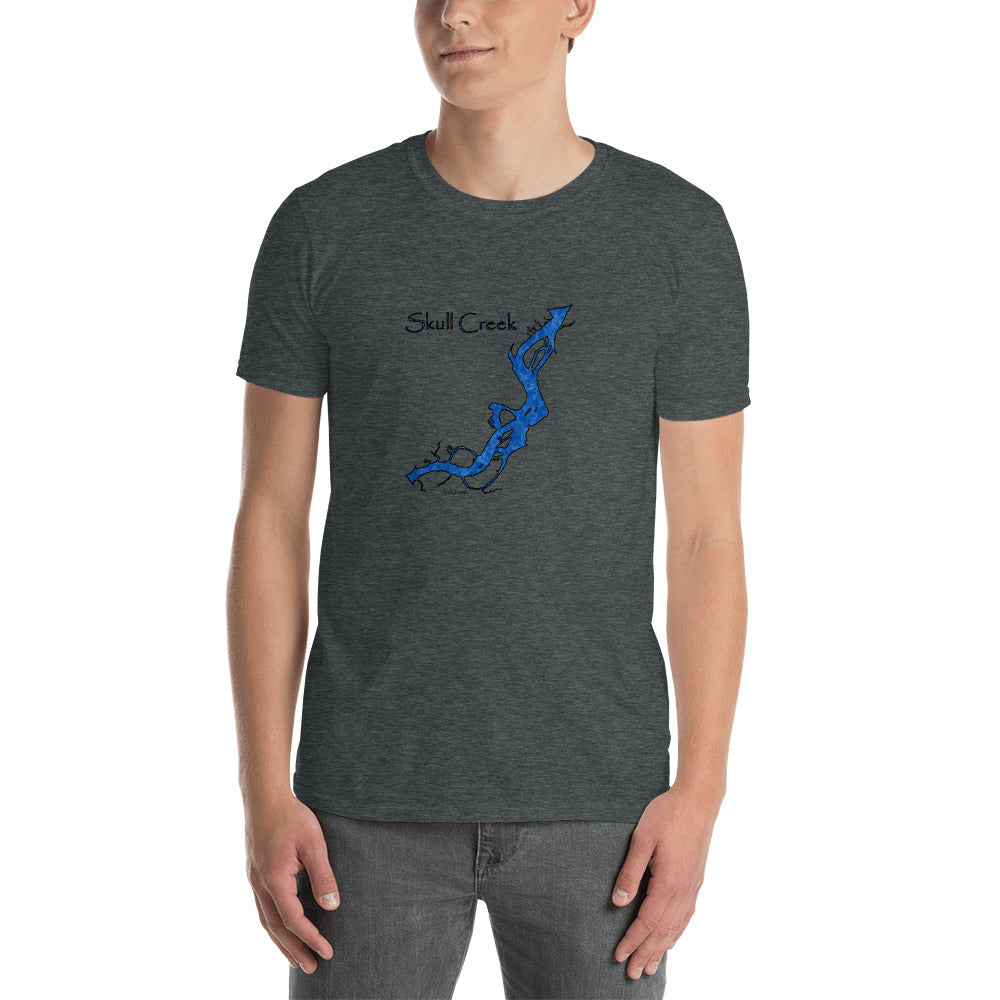 Skull Creek Blue Water Short-Sleeve Unisex T-Shirt