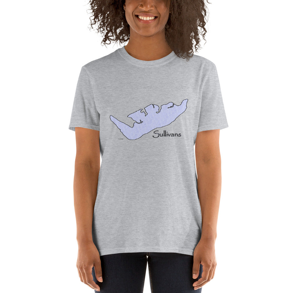 Sullivans Island Blue Ice Short-Sleeve Unisex T-Shirt