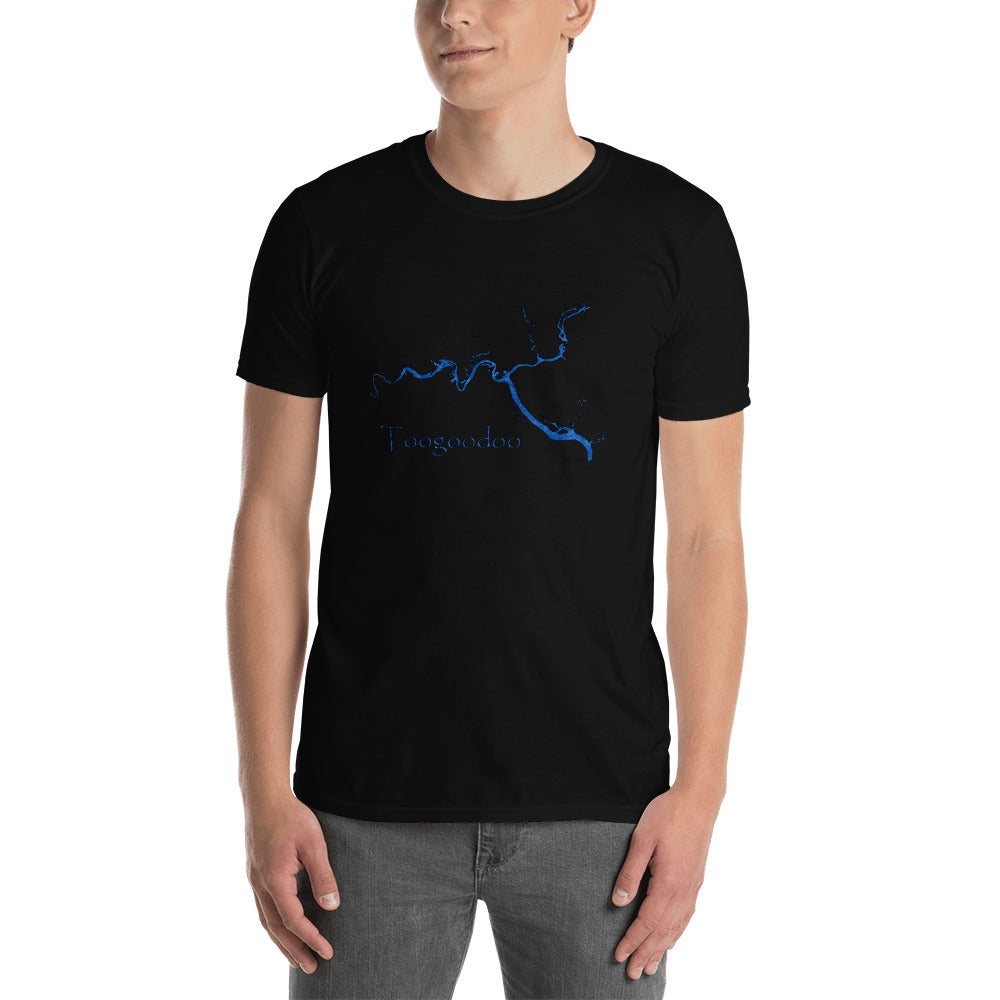 Toogoodoo Creek Blue Water Short-Sleeve Unisex T-Shirt