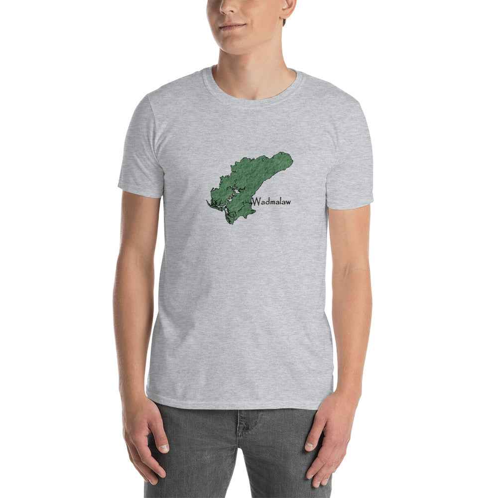 Wadmalaw Island Forest Green Short-Sleeve Unisex T-Shirt