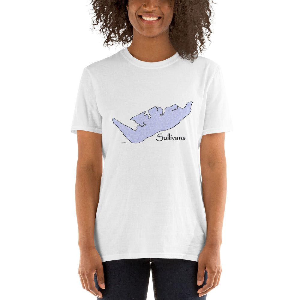 Sullivans Island Blue Ice Short-Sleeve Unisex T-Shirt