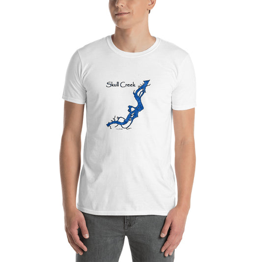 Skull Creek Blue Water Short-Sleeve Unisex T-Shirt