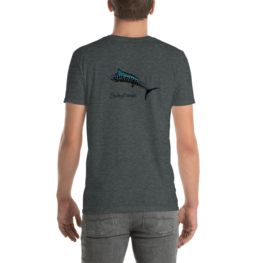 SaltyFresh Marlin Short-Sleeve Unisex T-Shirt