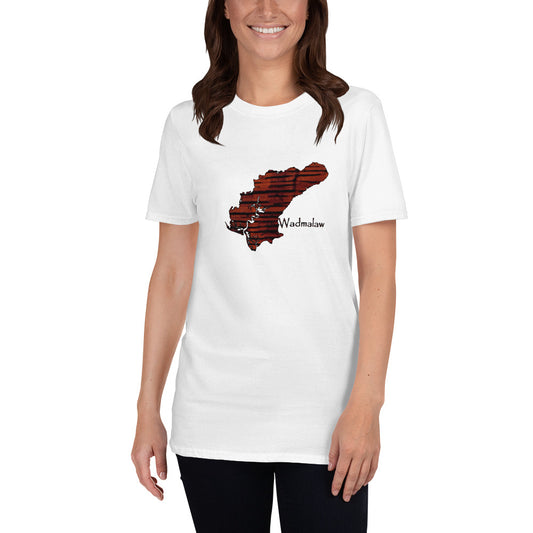 Wadmalaw Distressed Red Short-Sleeve Unisex T-Shirt