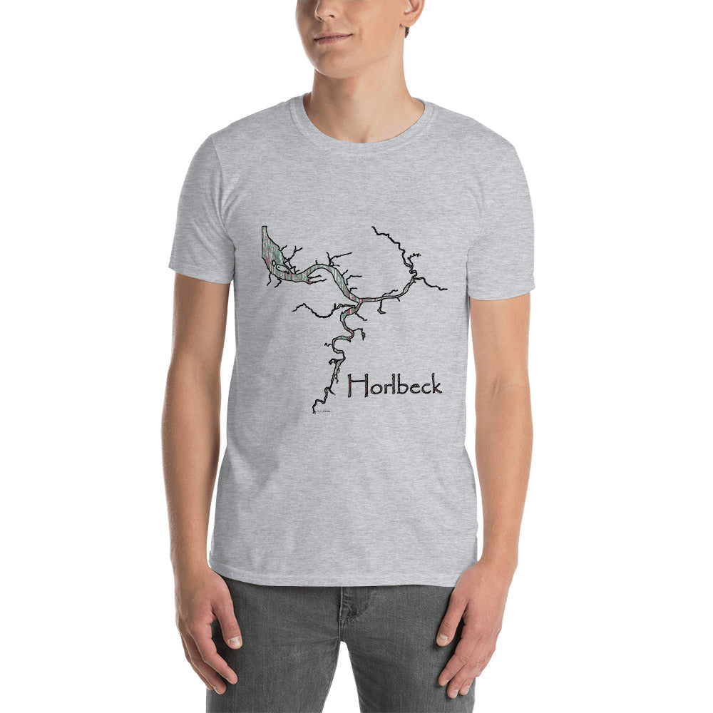 Horlbeck Creek Distressed Wood Short-Sleeve Unisex T-Shirt