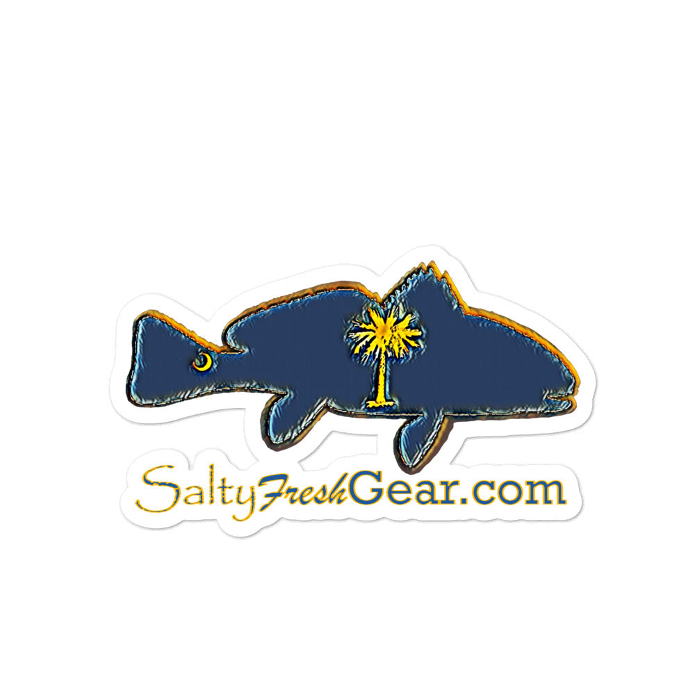 South Carolina Redfish Bubble-free stickers