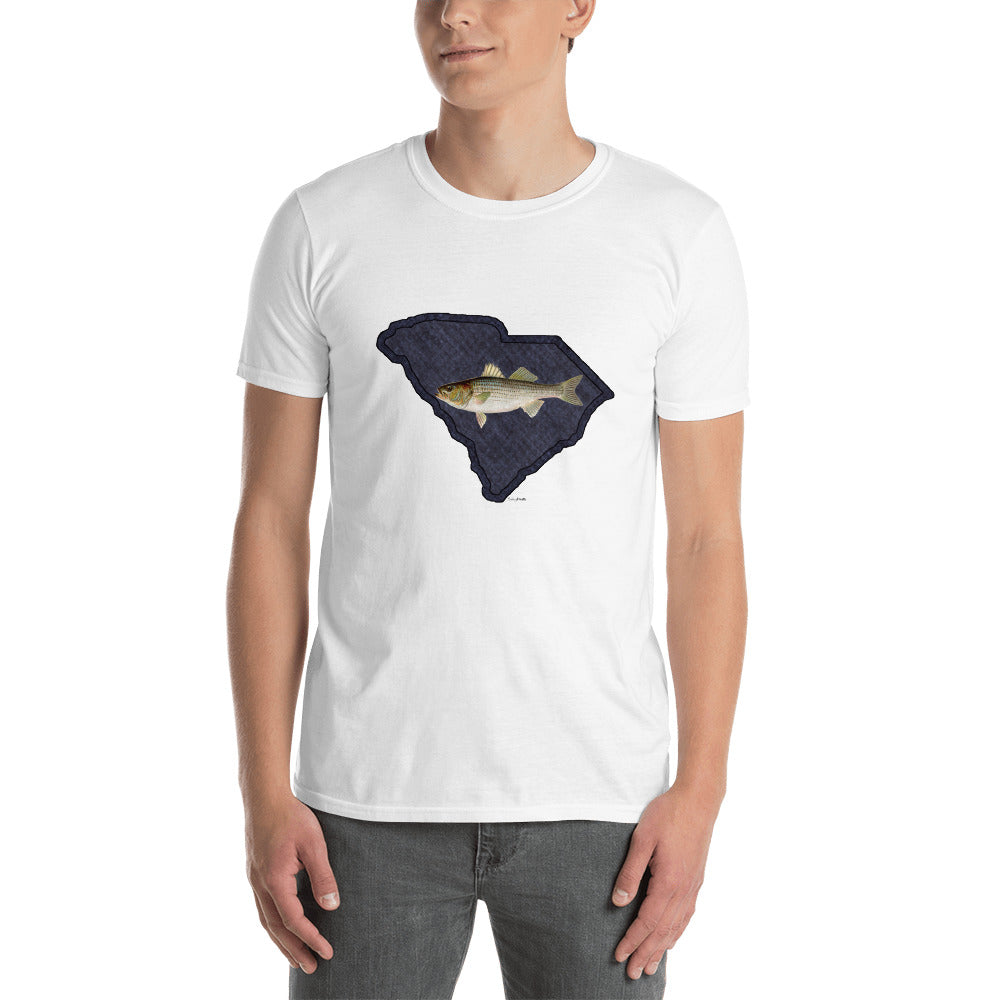 South Carolina Striped Bass Short-Sleeve Unisex T-Shirt