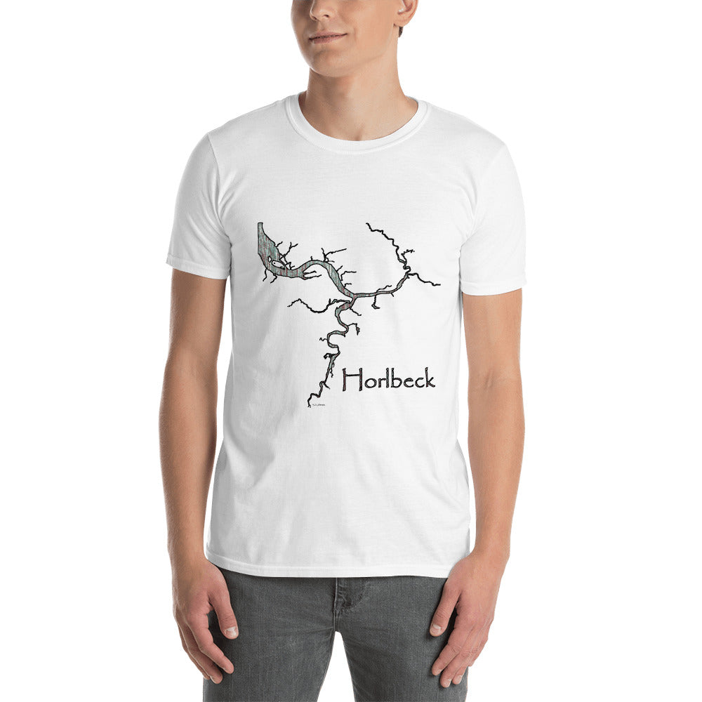 Horlbeck Creek Distressed Wood Short-Sleeve Unisex T-Shirt