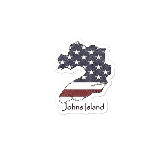 Johns Island Bubble-free stickers