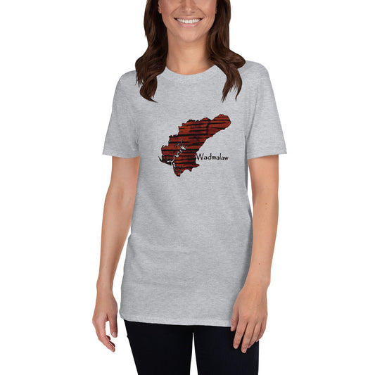 Wadmalaw Distressed Red Short-Sleeve Unisex T-Shirt