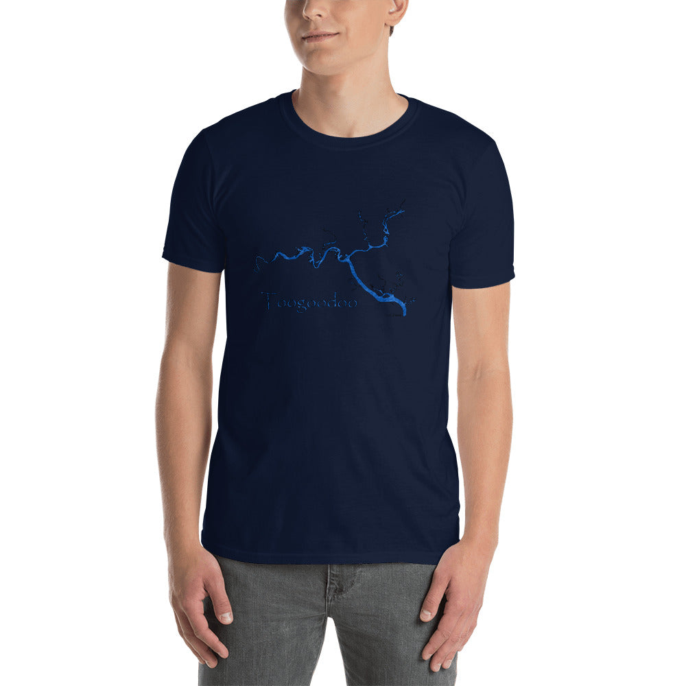 Toogoodoo Creek Blue Water Short-Sleeve Unisex T-Shirt