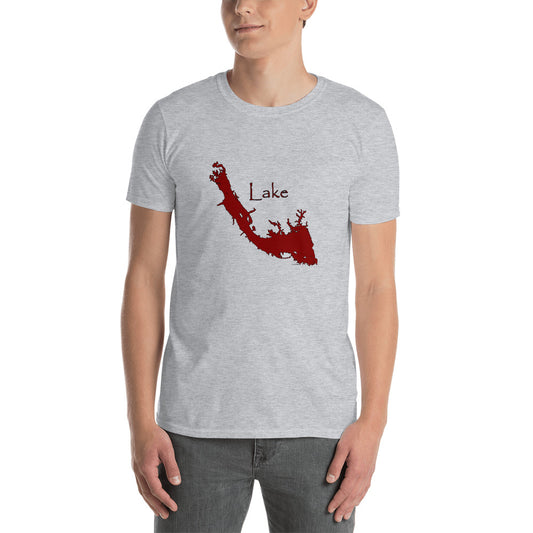 Lake Marion Garnet Black Short-Sleeve Unisex T-Shirt