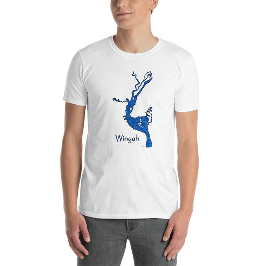 Winyah Bay Blue Water Short-Sleeve Unisex T-Shirt