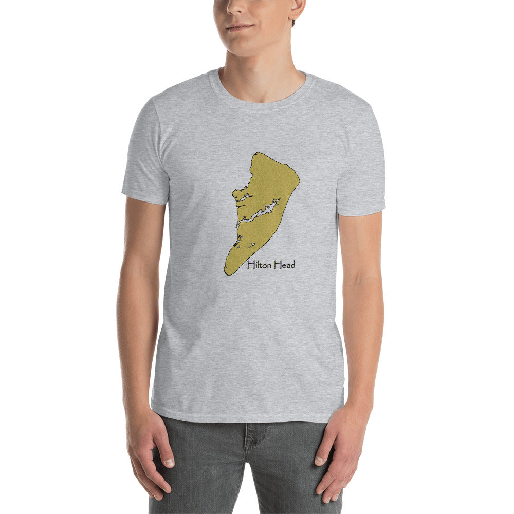 Hilton Head Sand Short-Sleeve Unisex T-Shirt