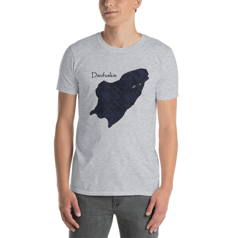 Daufuskie Island Asphalt Short-Sleeve Unisex T-Shirt