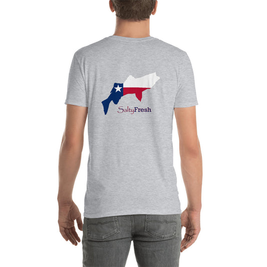 Texas Lone Star Striped Bass Short-Sleeve Unisex T-Shirt