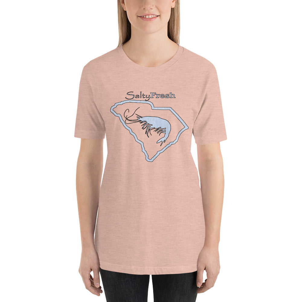 South Carolina Shrimp Short-Sleeve Unisex T-Shirt