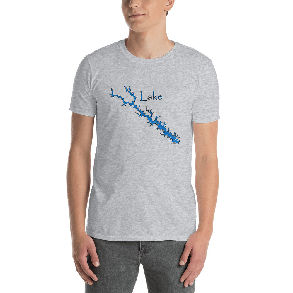 Lake Greenwood Blue Water Short-Sleeve Unisex T-Shirt