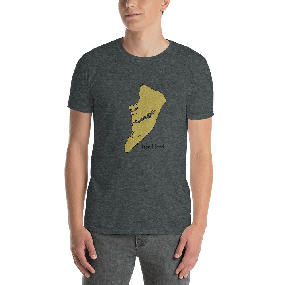 Hilton Head Sand Short-Sleeve Unisex T-Shirt