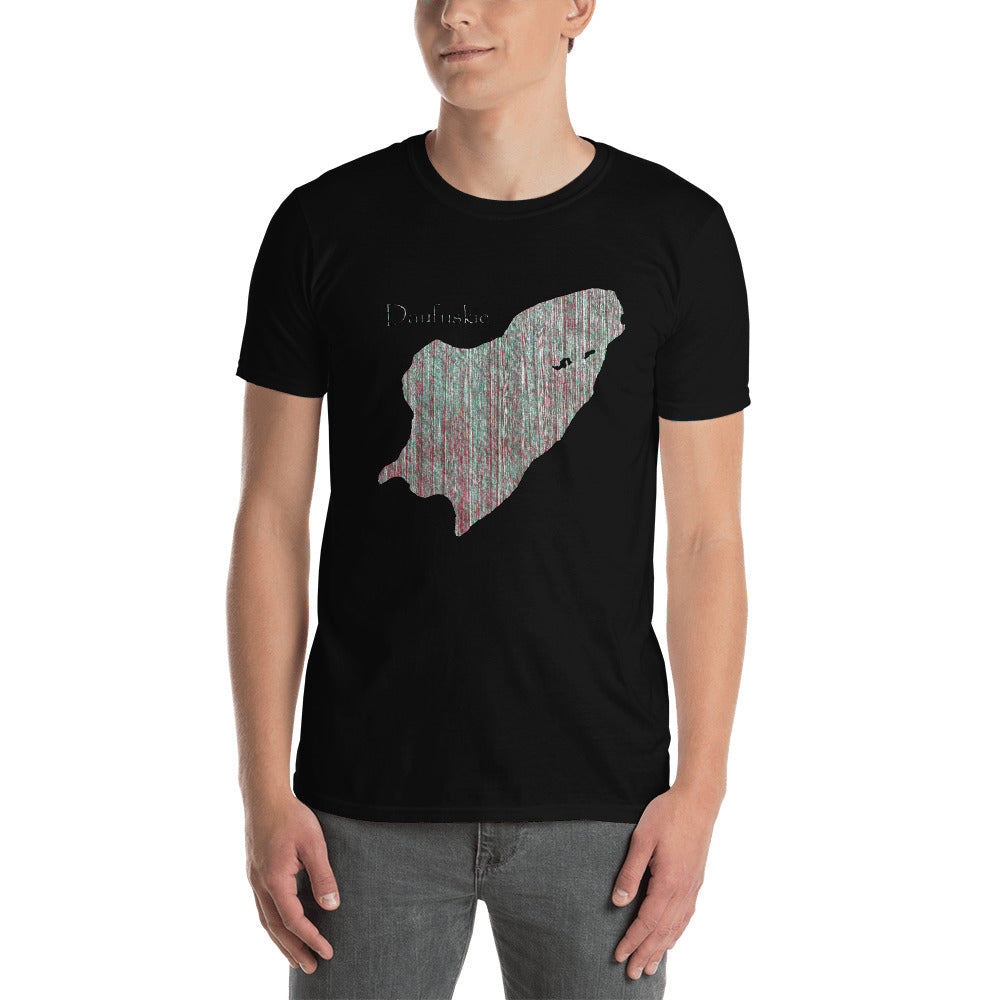 Daufuskie Island Distressed Wood Short-Sleeve Unisex T-Shirt