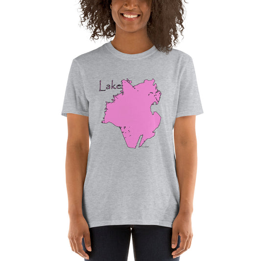 Lake Moultrie Pink Short-Sleeve Unisex T-Shirt