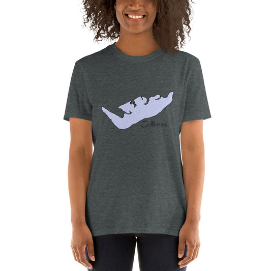 Sullivans Island Blue Ice Short-Sleeve Unisex T-Shirt