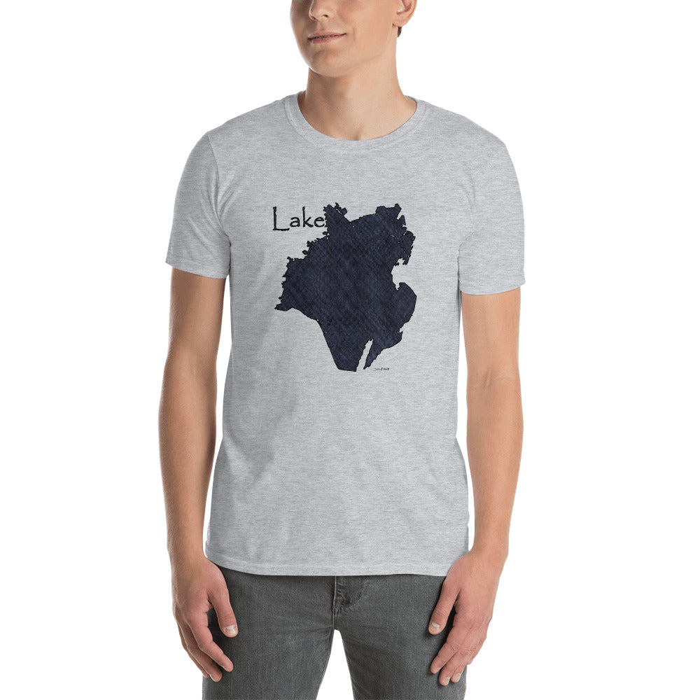 Lake Moultrie Charcoal Short-Sleeve Unisex T-Shirt