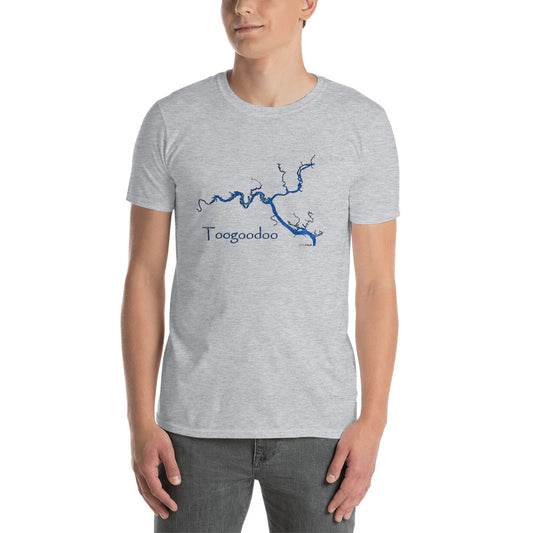 Toogoodoo Creek Blue Water Short-Sleeve Unisex T-Shirt