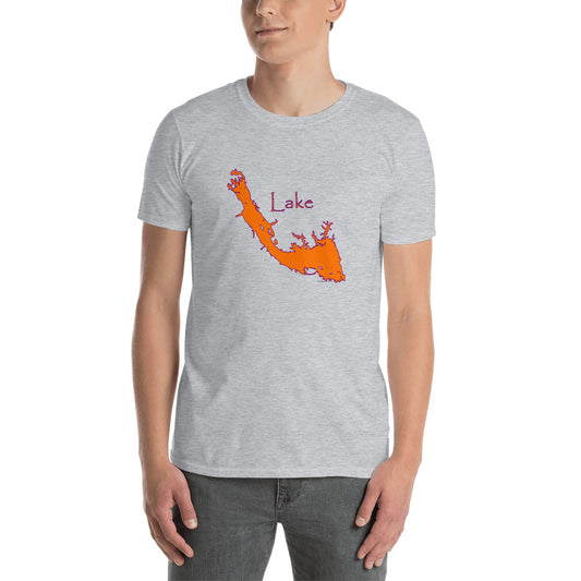 Lake Marion Orange Purple Short-Sleeve Unisex T-Shirt