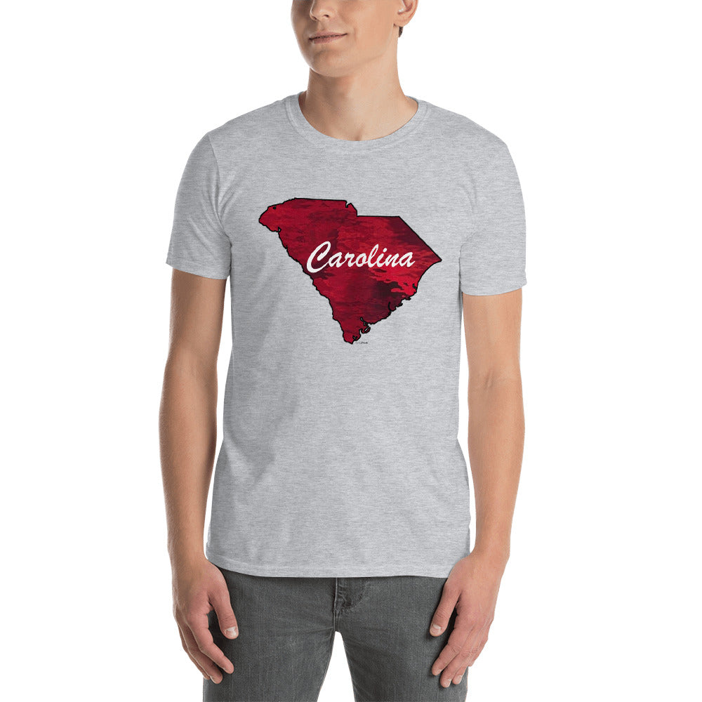 Carolina Burning Garnet Short-Sleeve Unisex T-Shirt