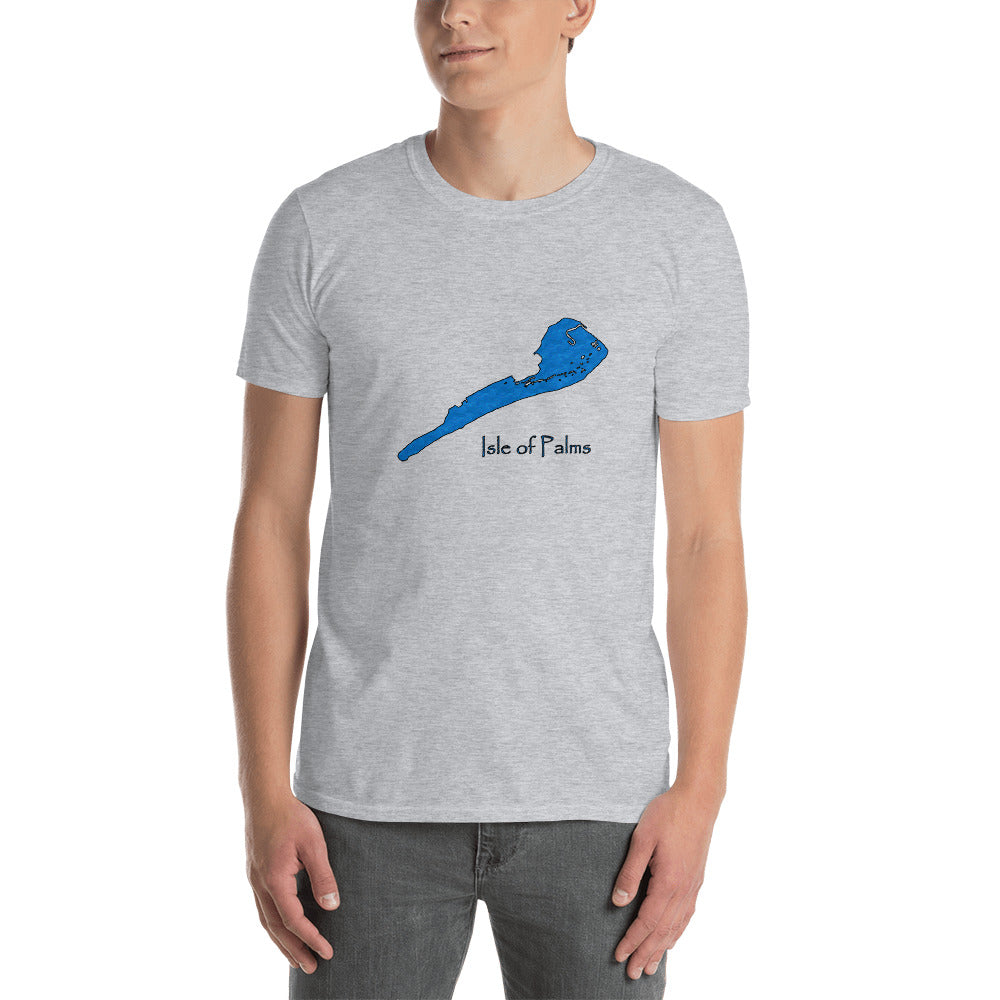 Isle of Palms Blue Water Short-Sleeve Unisex T-Shirt