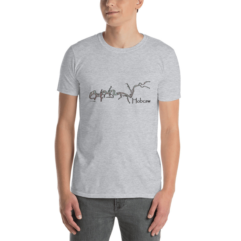 Hobcaw Creek Rustic Wood Short-Sleeve Unisex T-Shirt