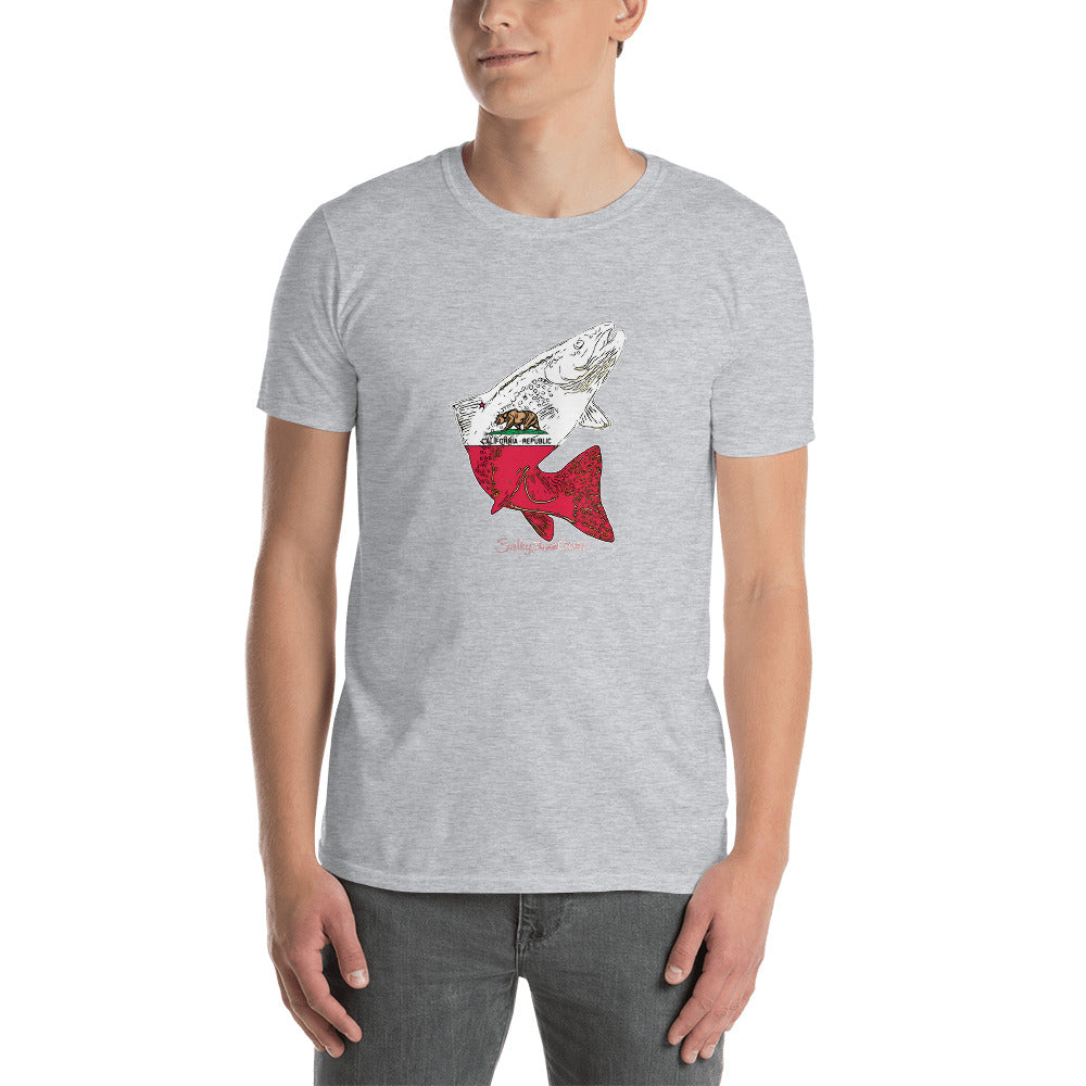 California Trout Short-Sleeve Unisex T-Shirt