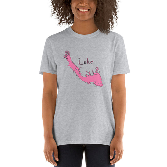 Lake Marion Pink Short-Sleeve Unisex T-Shirt