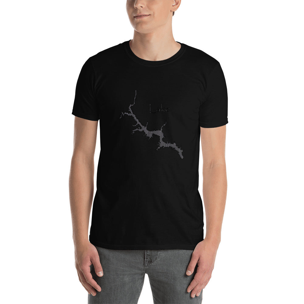 Lake Wateree Graphite Short-Sleeve Unisex T-Shirt