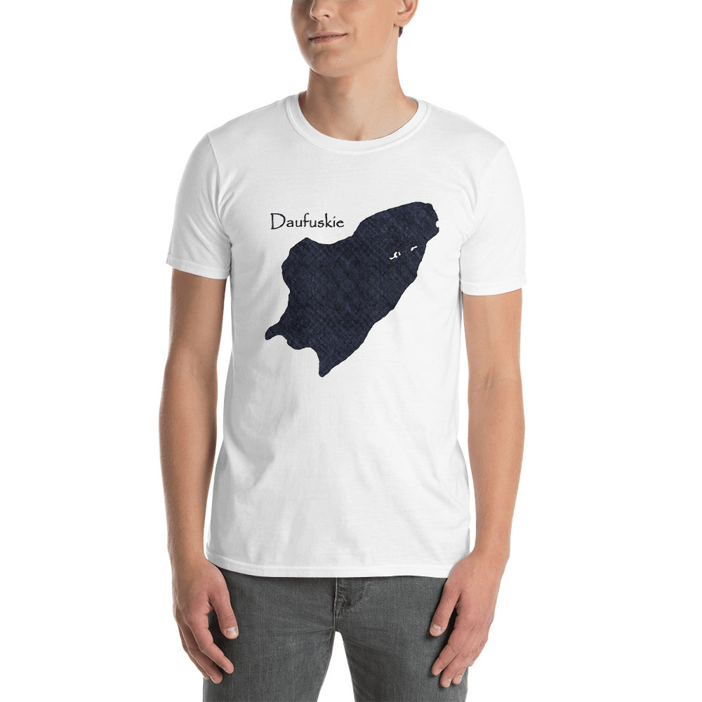 Daufuskie Island Asphalt Short-Sleeve Unisex T-Shirt